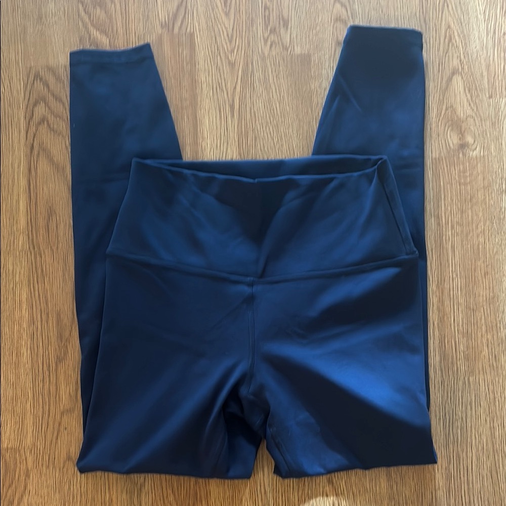 Women's Navy High-Waisted Leggings